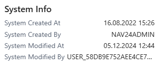 Example FactBox View