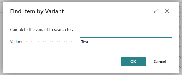 Search by Variant – Window