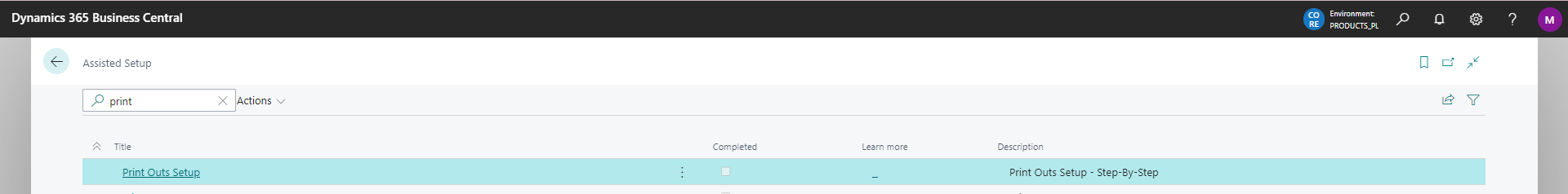 Setup Wizard Preview